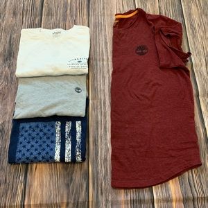 Unisex Timberland Red Swoop T-Shirt